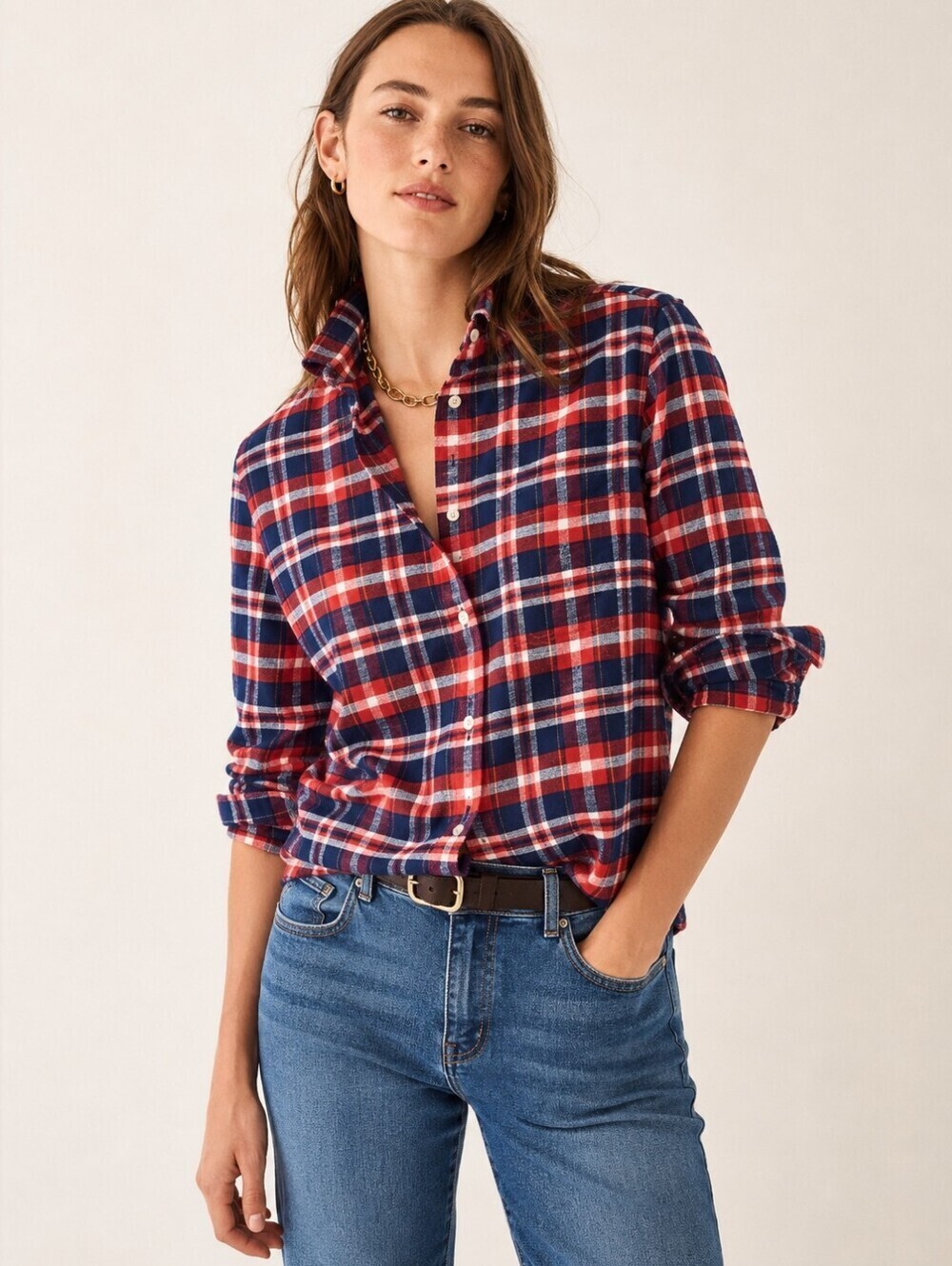 J. Crew Black Label Garcon Classic Shirt In Plaid Flannel